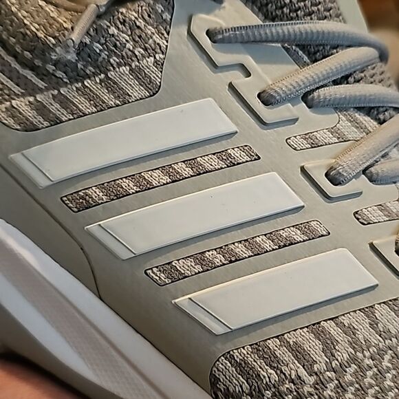 Adidas Ultraboost DNA 5.0 Baseball Cleats Shoes Grey White Men's 12.5 New ID9602 - Picture 11 of 14